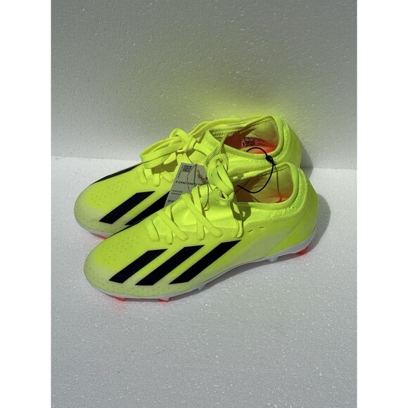 adidas Other - NEW Adidas X Crazyfast League FG Soccer Cleats Shoes Yellow IF0691 Youth 1.5